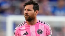 Lionel Messi #10 of Inter Miami CF looks on during the MLS match between FC Cincinnati and Inter Miami CF at TQL Stadium on July 16, 2025 in Cincinnati, Ohio.