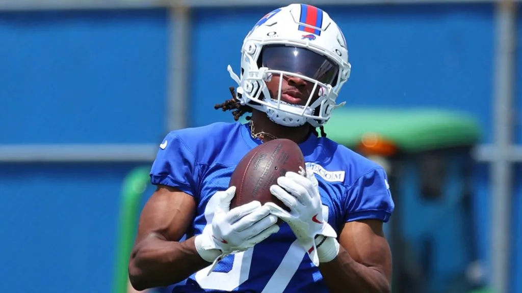 Kelly Akharaiyi is the new wide receiver on the Bills roster