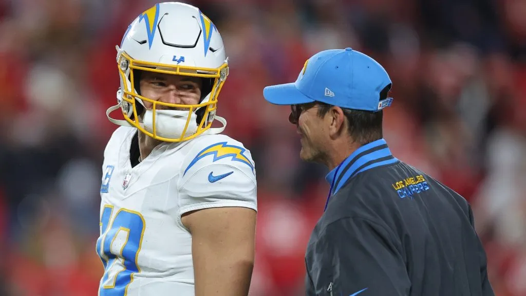 Jim Harbaugh Justin Herbert