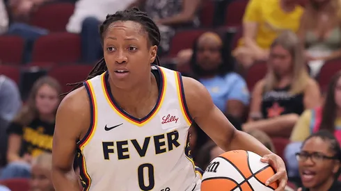 Indiana Fever guard Kelsey Mitchell