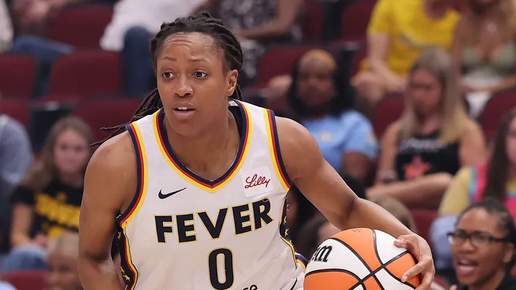 Indiana Fever guard Kelsey Mitchell