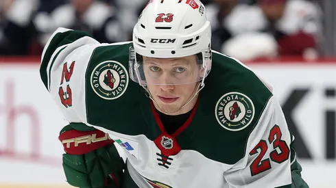 Marco Rossi #23 of the Minnesota Wild