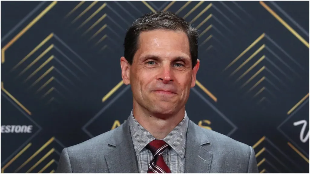 General Manager Don Sweeney of the Boston Bruins arrives at the 2019 NHL Awards at the Mandalay Bay Events Center on June 19, 2019 in Las Vegas, Nevada.