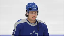 Auston Matthews #34 of the Toronto Maple Leafs