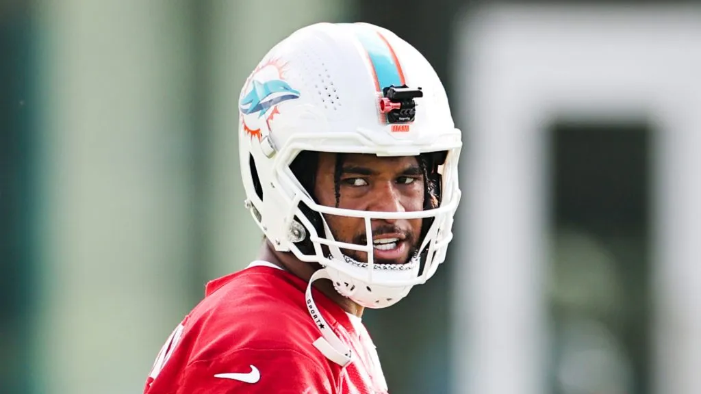 Tua Tagovailoa, quarterback for the Miami Dolphins