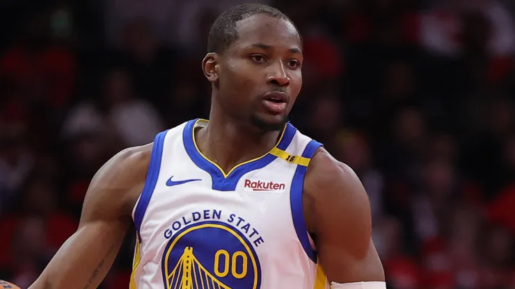 Jonathan Kuminga during a Golden State Warriors match.