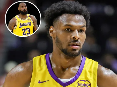 Bronny James gets real about sharing the court with his father LeBron on the Lakers