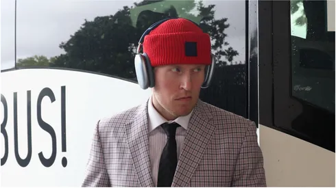 Patrik Laine at Amerant Bank Arena on March 30, 2025 in Sunrise, Florida.