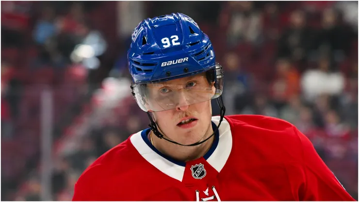 Patrik Laine #92 of the Montreal Canadiens
