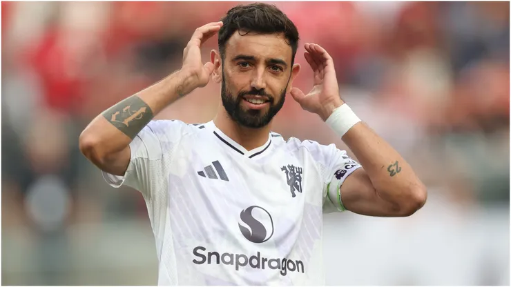Bruno Fernandes of Manchester United