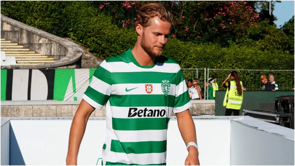 Morten Hjulmand of Sporting CP – Gualter Fatia/Getty Images