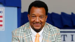 Hall of Famer Pedro Martinez attends the Baseball Hall of Fame induction ceremony at Clark Sports Center on July 24, 2022 in Cooperstown, New York.