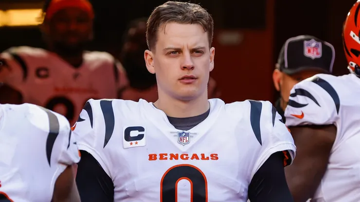 Joe Burrow #9 of the Cincinnati Bengals