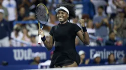 Venus Williams during the 2025 DC Citi Open
