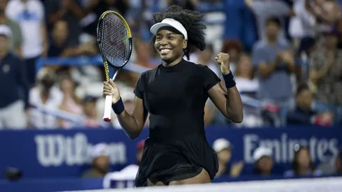 Venus Williams during the 2025 DC Citi Open