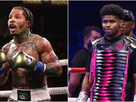 Boxing legend De La Hoya predicts devastating KO in potential Davis vs. Stevenson clash