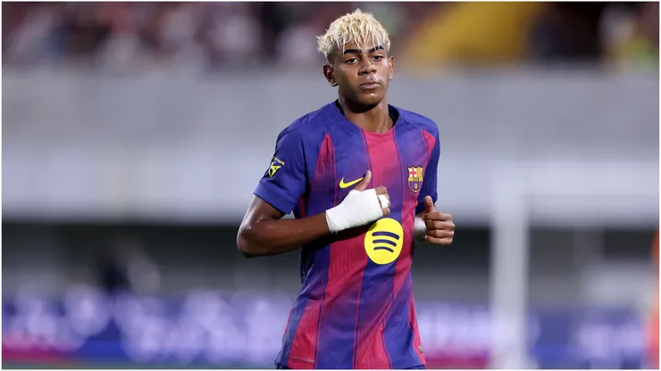 Barcelona's Lamine Yamal
