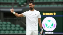 Novak Djokovic of Serbia