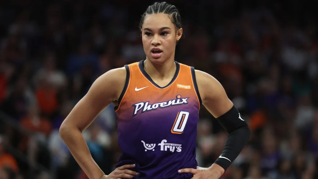 Satou Sabally #0 of the Phoenix Mercury during the WNBA game at PHX Arena on June 07, 2025. (Source: Christian Petersen/Getty Images)