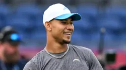 Trey Lance, quarterback for the Los Angeles Chargers