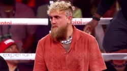 Boxer Jake Paul looks on during Katie Taylor vs. Amanda Serrano 3.