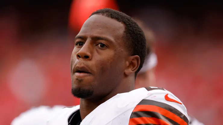 Nick Chubb, new running back for the Houston Texans
