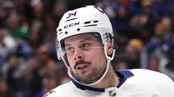 Auston Matthews #34 of the Toronto Maple Leafs