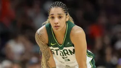 Gabby Williams #5 of the Seattle Storm during the WNBA game at PHX Arena on June 07, 2025.