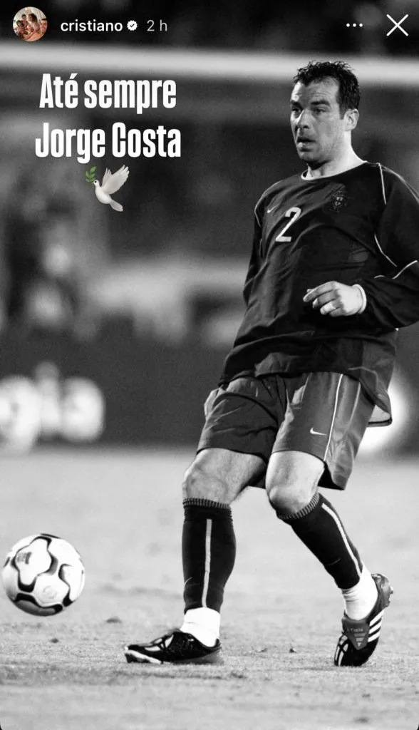 Cristiano Ronaldo’s post on his Instagram account.