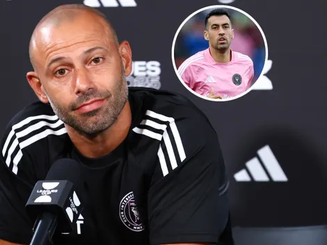 Javier Mascherano addresses Sergio Busquets' future with Lionel Messi, Inter Miami