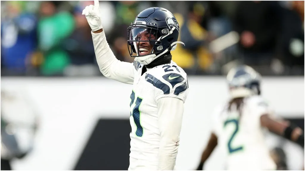 Devon Witherspoon of the Seattle Seahawks – Luke Hales/Getty Images