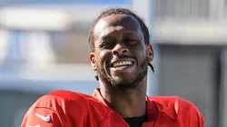 Geno Smith, quarterback for the Las Vegas Raiders