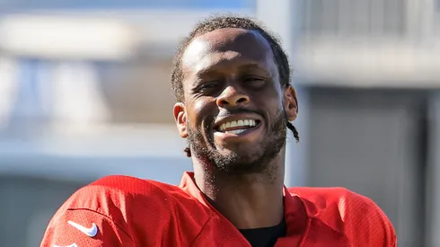 Geno Smith, quarterback for the Las Vegas Raiders