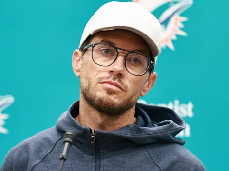 Mike McDaniel reveals optimism despite Dolphins' blowout loss to the Ravens amid Chris Grier's firing