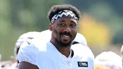 Myles Garrett recently signed a new deal with the Browns