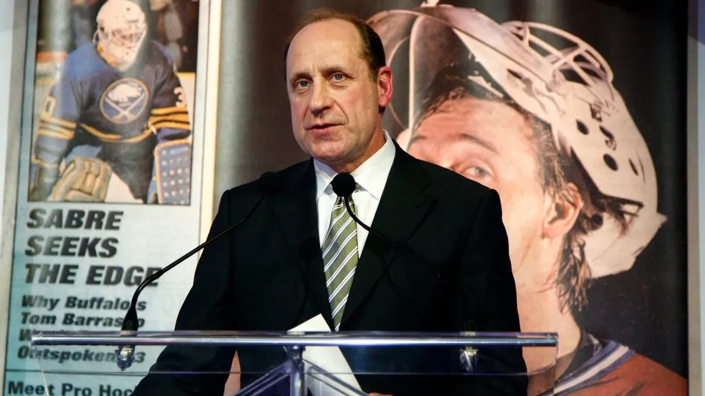 Bob Gainey of the Montreal Canadiens organization speaks at The Hockey News / NHL All-Star party at Gare Dalhousie as part of the 2009 NHL All-Star Weekend. (Source: Phillip MacCallum/Getty Images)