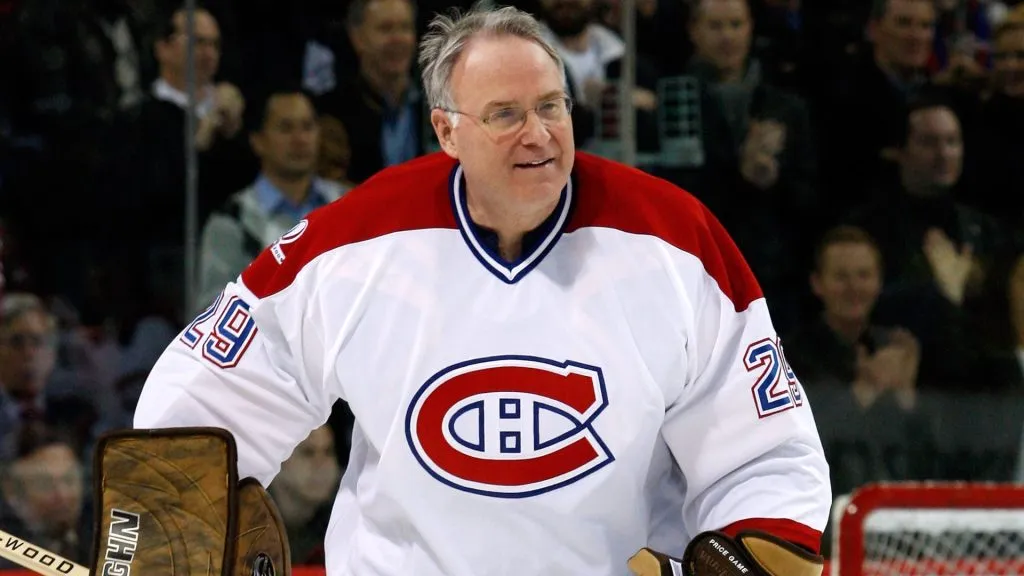 Ken Dryden skates during the Centennial Celebration ceremonies prior to the NHL game between the Montreal Canadiens and Boston Bruins on December 4, 2009. (Source: Richard Wolowicz/Getty Images)