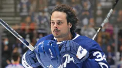 Auston Matthews #34 of the Toronto Maple Leafs