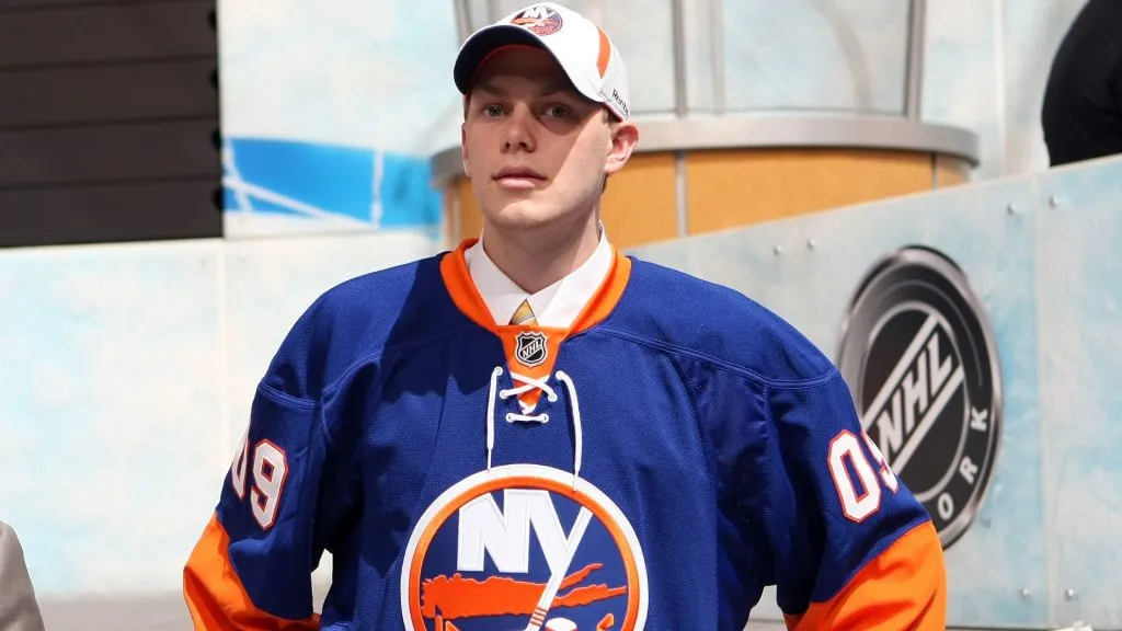Mikko Koskinen of the New York Islanders looks on after being drafted in the second round of the 2009 NHL Entry Draft at the Bell Centre on June 27, 2009. (Source: Bruce Bennett/Getty Images)