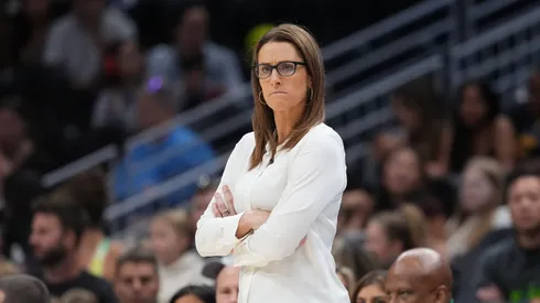 Stephanie White, head coach of the Indiana Fever