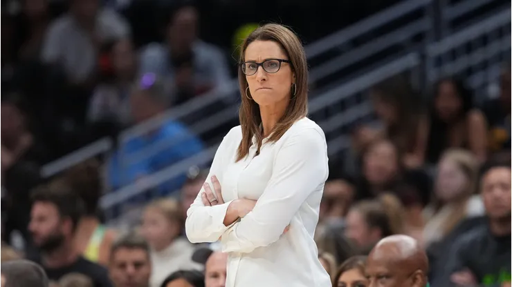 Stephanie White, head coach of the Indiana Fever