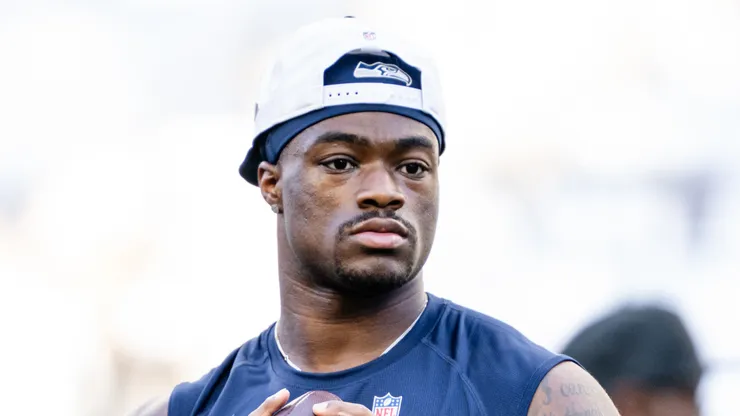 Jalen Milroe, rookie QB for the Seattle Seahawks