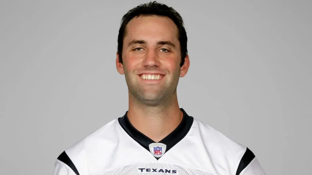 Matt Schaub of the Houston Texans poses for his 2007 NFL headshot at photo day in Houston. (Source: Getty Images)