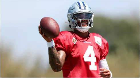 Dak Prescott of the Dallas Cowboys