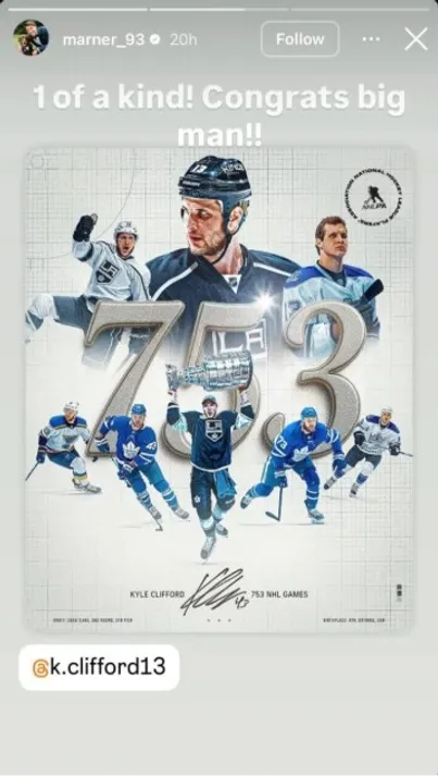 Marner’s message to Clifford