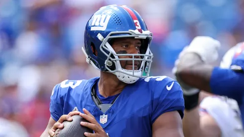 Russell Wilson, new QB for the New York Giants.