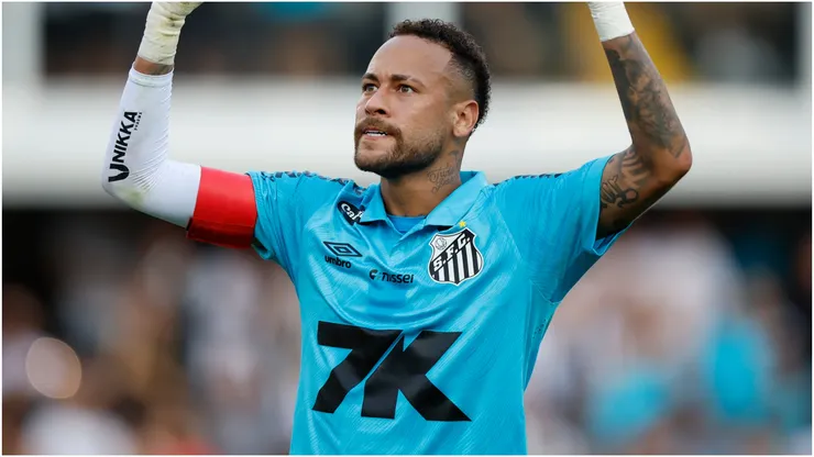 Neymar of Santos