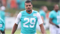 Minkah Fitzpatrick of the Miami Dolphins