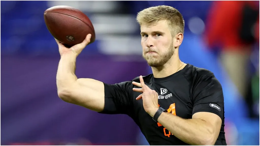 Tyler Shough of the New Orleans Saints – Stacy Revere/Getty Images