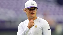 J.J. McCarthy #9 of the Minnesota Vikings